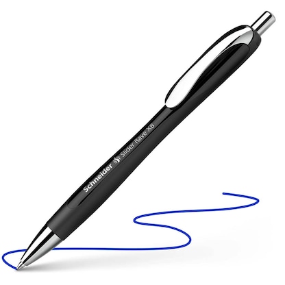 Artikelbild 5 für Schneider Kugelschreiber Slider Rave XB schwarz, Schreibfarbe: blau, 1 St., Artikelnummer 284608