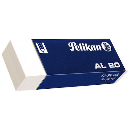 Artikelbild 12 für Pelikan Radiergummi AL20 weiß, 1 St., Artikelnummer 821160
