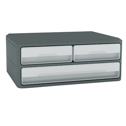 Artikelbild 6 für cep Schubladenbox MoovUp lichtgrau 1090216361, DIN A4 quer mit 3 Schubladen, Artikelnummer 431682