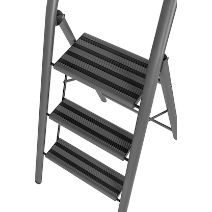Artikelbild 13 für WENKO Klapptritt Compact grau 3 Stufen, H: 106,5 cm, Artikelnummer 817062