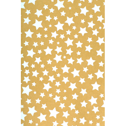 Artikelbild 2 für JUNG SCHÖNER VERPACKEN Geschenkpapier Diadem Sterne weiß mehrfarbig, 20,0 m, Artikelnummer 903064