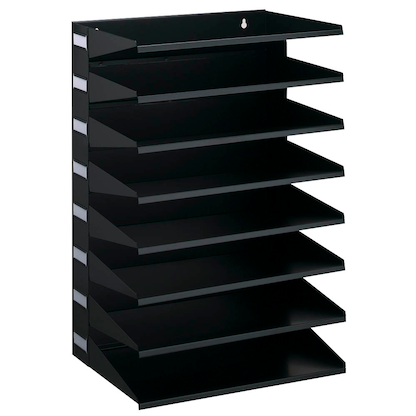 Artikelbild für DURABLE Sortierstation schwarz mit 8 Fächer, Artikelnummer 102234