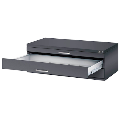 Artikelbild 3 für CP 7100 Planschrank schwarzgrau 3 Schubladen 110,0 x 76,5 x 42,0 cm, Artikelnummer 682409