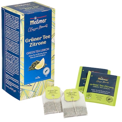 Artikelbild für Meßmer Grüner Tee Zitrone Tee 25 Portionen, Artikelnummer 607519