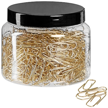 Artikelbild für Gowi Büroklammern gold vermessingt, 400 St., Artikelnummer 803135