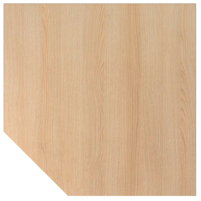 Artikelbild für HAMMERBACHER Verbindungsplatte NT12 eiche, silber Trapezform 120,0 x 80,0 x 72,0 cm, Artikelnummer 866614