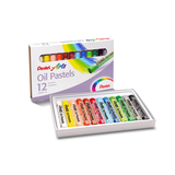Artikelbild 1 für Pentel Oil Pastels Ölkreide farbsortiert 12 St., Artikelnummer 272672