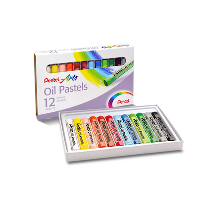 Artikelbild 21 für Pentel Oil Pastels Ölkreide farbsortiert 12 St., Artikelnummer 272672