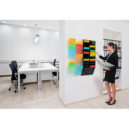 Artikelbild 5 für DURABLE Wandprospekthalter FLEXIBOXX schwarz DIN A4, Artikelnummer 350298