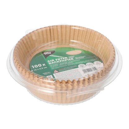 Artikelbild 2 für PAPSTAR Backpapier für Heißluftfritteusen 16 cm rund 100 St., Artikelnummer 465787