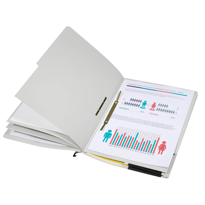 Artikelbild 7 für AKTION: 10 dots Personalhefter Karton lichtgrau 4 x kaufmännische Heftung, Artikelnummer 389585