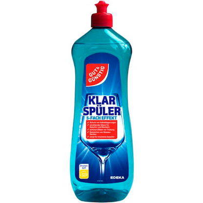 Artikelbild 1 für GUT&GÜNSTIG 5-FACH EFFEKT Klarspüler 1,0 l, Artikelnummer 988004