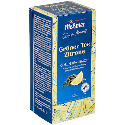 Artikelbild 2 für Meßmer Grüner Tee Zitrone Tee 25 Portionen, Artikelnummer 607519