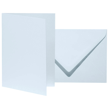 Artikelbild für 10 artoz Faltkarten mit Briefumschlägen Mosaic DIN B6 hellblau, Artikelnummer 959239
