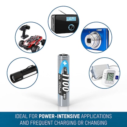 Artikelbild 5 für 4 ANSMANN Akkus Micro AAA 1.050 mAh, Artikelnummer 533195