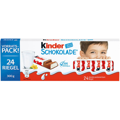 Artikelbild 22 für kinder Schokolade Schokoriegel 24 St./300,0 g, Artikelnummer 198493