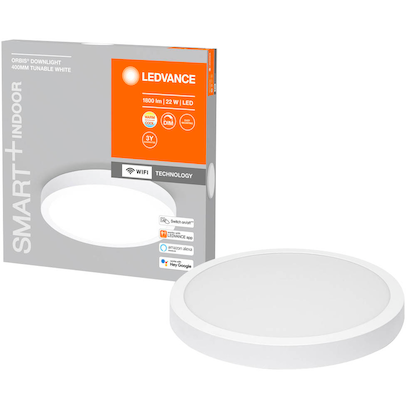Artikelbild 8 für LEDVANCE SMART+ WIFI ORBIS DOWNLIGHT Smart Home Deckenleuchte weiß 22 W, Artikelnummer 533754