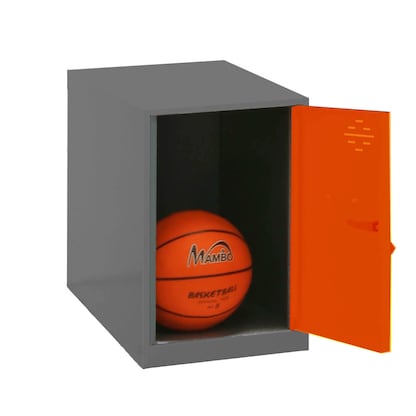 Artikelbild für Simonrack Spind SIMONLOCKER DISM anthrazit, orange 8425437116537, 1 Schließfach 30,0 x 50,0 x 47,5 cm, Artikelnummer 354797