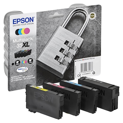 Artikelbild 2 für EPSON 35XL / T3596XL schwarz, cyan, magenta, gelb Druckerpatronen, 4er-Set, Artikelnummer 395069
