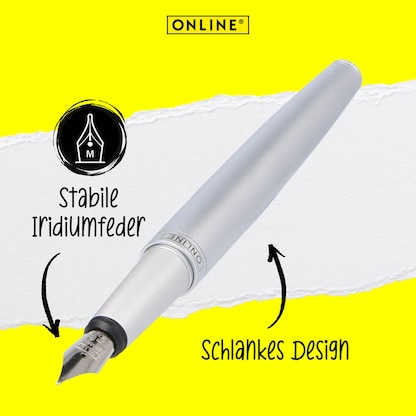 Artikelbild 3 für ONLINE® Squeeze Patronenfüller blau M (mittel), Artikelnummer 837092