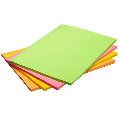 Artikelbild 7 für Post-it® Super Sticky Meeting Notes Haftnotizen extrastark 6845-SSP farbsortiert, 4 Blöcke, Artikelnummer 128140