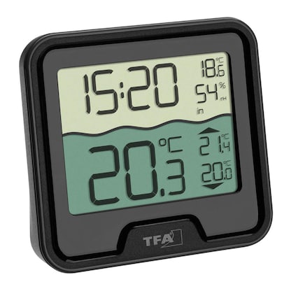 Artikelbild 2 für TFA® 30.3066 MARBELLA Poolthermometer schwarz, Artikelnummer 338036