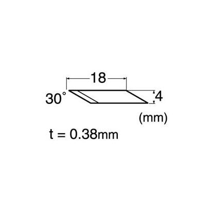 Artikelbild 2 für NT Cuttermesser-Klingen BDC-200P silber 4,0 mm, 40 St., Artikelnummer 696326