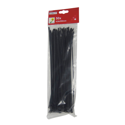 Artikelbild 2 für 50 CON:P Kabelbinder schwarz, Artikelnummer 260479