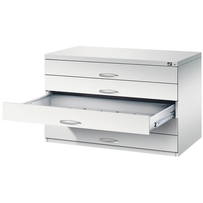 Artikelbild 3 für CP 7100 Planschrank lichtgrau 5 Schubladen 110,0 x 76,5 x 76,0 cm, Artikelnummer 681895