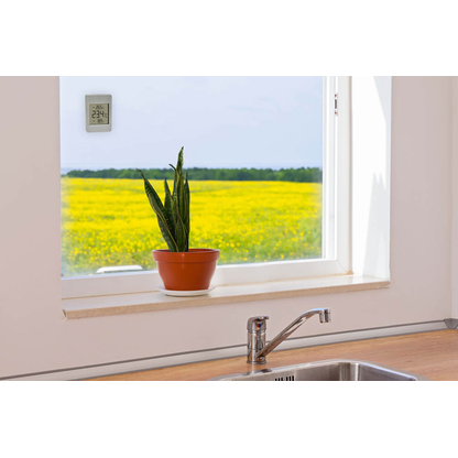 Artikelbild 2 für TFA® 30.1067 WINDOO Thermometer silber, Artikelnummer 338059