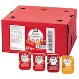 Artikelbild 1 für SCHWARTAU Extra Mix Erdbeere, Aprikose, Sauerkirsche Konfitüre, 100 St., Artikelnummer 449209