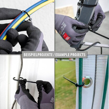 Artikelbild 5 für 500 TOX Kabelbinder-Set Clip schwarz, Artikelnummer 560296