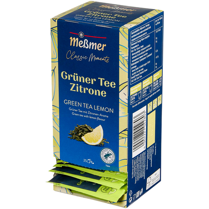 Artikelbild 4 für Meßmer Grüner Tee Zitrone Tee 25 Portionen, Artikelnummer 607519