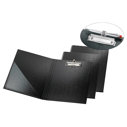 Artikelbild für FALKEN Klemmbrettmappe 11288362 DIN A4 schwarz Karton, 1 St., Artikelnummer 896001