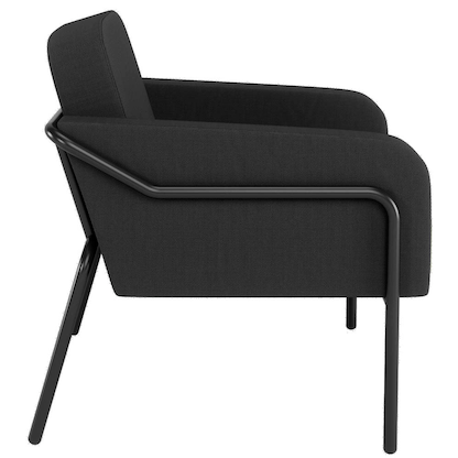 Artikelbild 2 für medso powered by PAPERFLOW Sessel MEDSO L Rund anthrazit schwarz Kunststoff, 1 St., Artikelnummer 522809