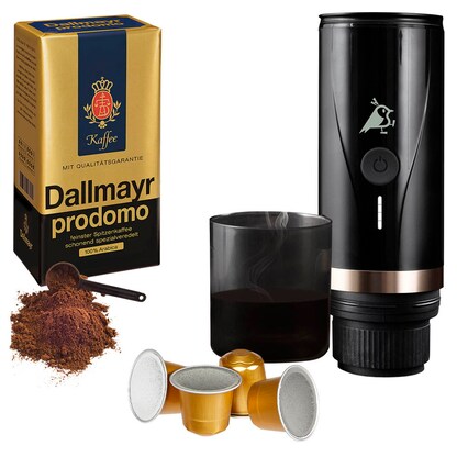 Artikelbild für Aqiila® portable Kapselmaschine schwarz, Artikelnummer 619738