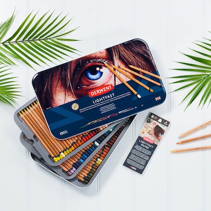 Artikelbild 4 für DERWENT Lightfast Buntstifte farbsortiert, 100 St., Artikelnummer 671398