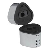 Artikelbild 1 für FABER-CASTELL Dosenspitzer dreifach GRIP 2001 silber, Artikelnummer 713230