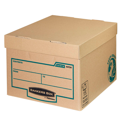 Artikelbild 3 für 10 Bankers Box Archivboxen Bankers Box® Earth Series Budget Box braun 32,6 x 39,6 x 25,7 cm, Artikelnummer 251266