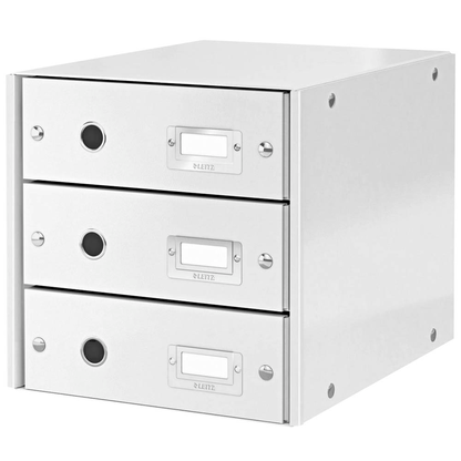 Artikelbild 2 für AKTION: LEITZ Schubladenbox Click & Store weiß 60480001, DIN A4 mit 3 Schubladen mit Prämie nach Registrierung, Artikelnummer 682971