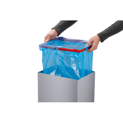 Artikelbild 3 für Hailo Big-Box Swing XL Mülleimer 52,0 l silber, Artikelnummer 467431