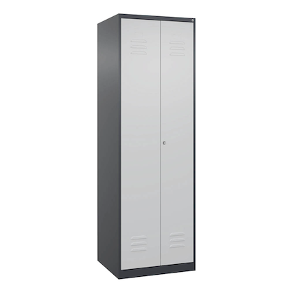 Artikelbild 4 für CP Putzmittelschrank Classic Plus 080100-00 S10024 lichtgrau, anthrazitgrau 60,0 x 50,0 x 185,0 cm, aufgebaut, Artikelnummer 114399