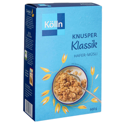 Artikelbild für Kölln Knusper Klassik Müsli 600,0 g, Artikelnummer 296257