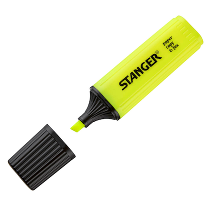 Artikelbild 3 für STANGER Textmarker farbsortiert, 4 St., Artikelnummer 436356