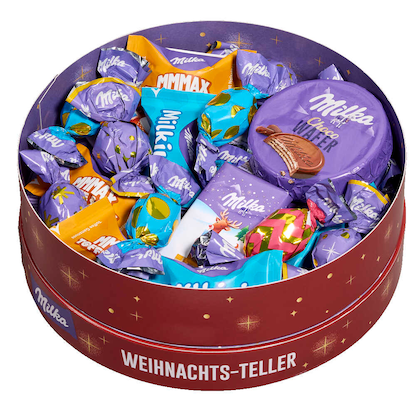 Artikelbild 11 für Milka Weihnachtsteller Schokolade 19 St./195,0 g, Artikelnummer 208147