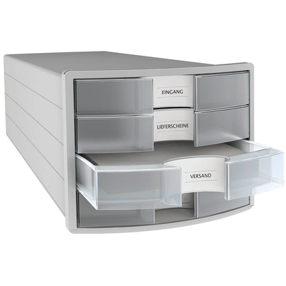 Artikelbild 17 für HAN Schubladenbox Impuls transparent 1012-63, DIN A4 mit 4 Schubladen, Artikelnummer 689067