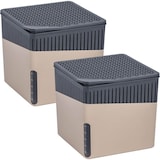 Artikelbild 1 für WENKO Cube Raumentfeuchter beige, 2x 1,0 kg, Artikelnummer 816771