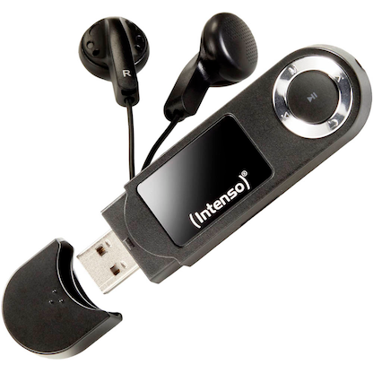 Artikelbild 2 für Intenso Musik Walker MP3-Player schwarz 16 GB, Artikelnummer 886992