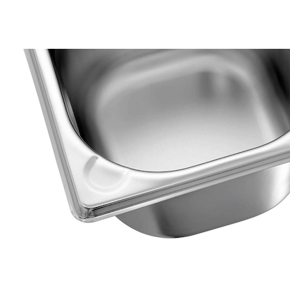 Artikelbild 3 für Bartscher GN-Behälter Basic Line 1/6 silber 1,6 l, 1 St., Artikelnummer 426519