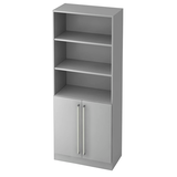 Artikelbild 1 für HAMMERBACHER Regalschrank 7700 CE, V7700/5/5/CE lichtgrau 80,0 x 42,0 x 200,4 cm, Artikelnummer 861056